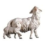Die religiöse Symbolik von Schaf-Krippenfiguren: Eine Analyse der spirituellen Bedeutung in religiösen Produkt-Darstellungen